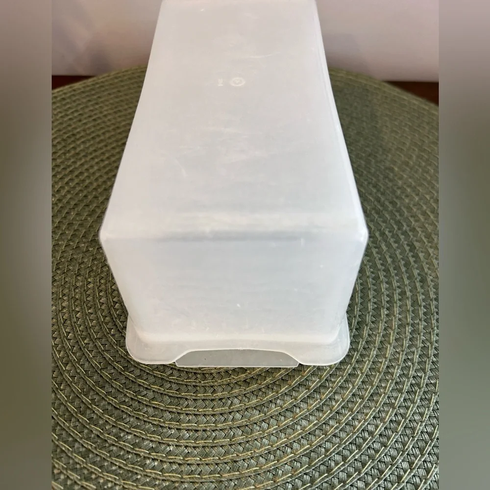 Vintage Marked 1954 Tupperware 1 # Butter Keeper with Lid Sheer 72-2 & 73-2 Read